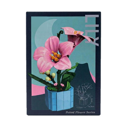 Lys Rose en Pot