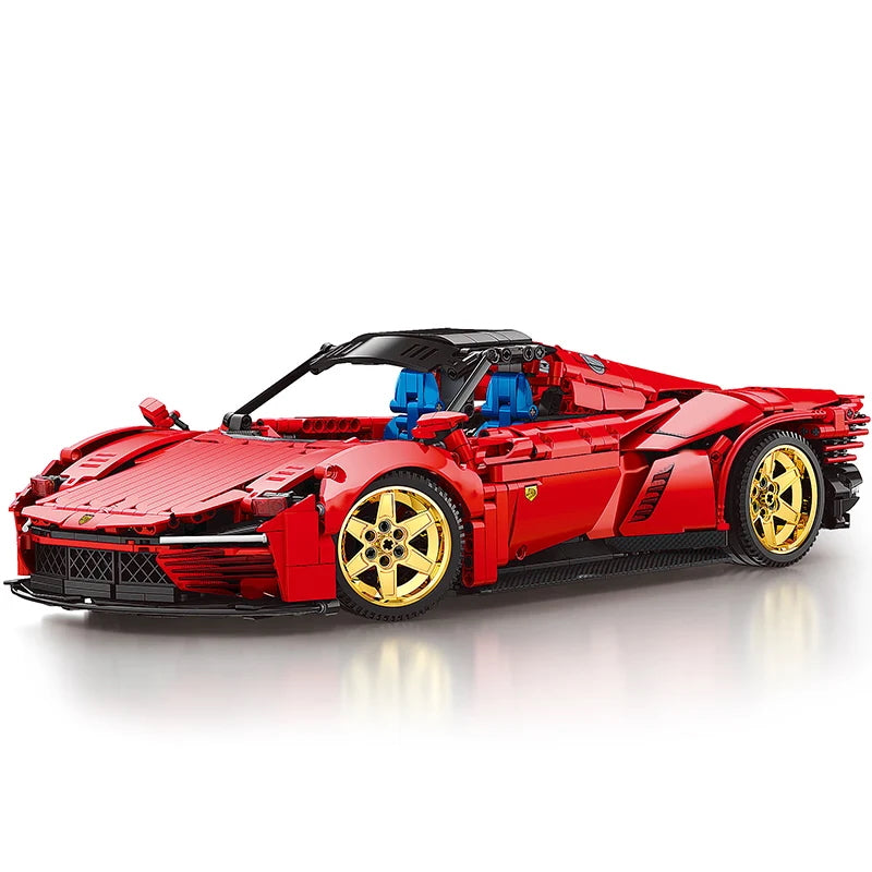 Red Luxury Car